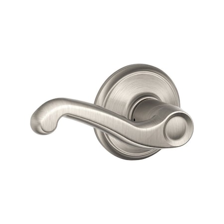Schlage Schlage Flair Satin Nickel Passage Lockset 1-3/4 in. F10VFLA619